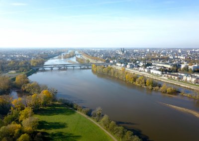 Orl&eacute;ans vue de drone