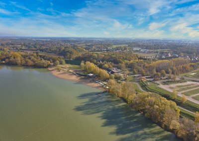 &Icirc;le Charlemagne vue de drone