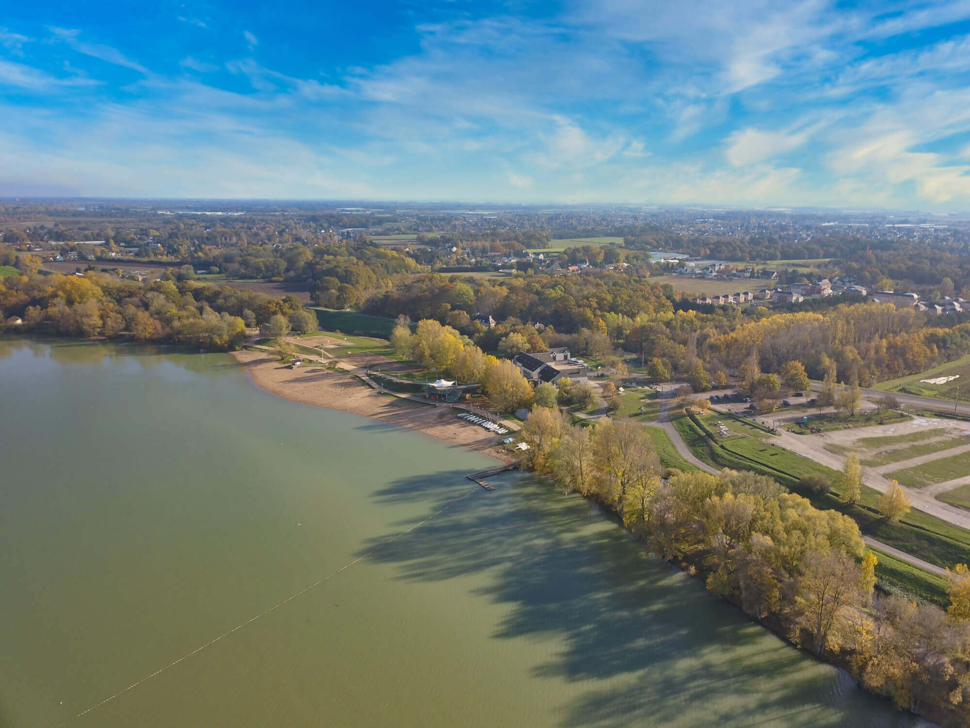 île Charlemagne vue de drone