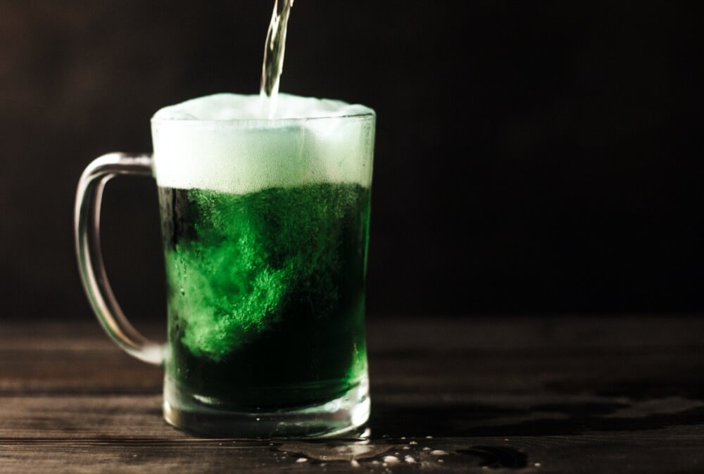 une bière à la Saint-Patrick une bière à la Saint-Patrick
