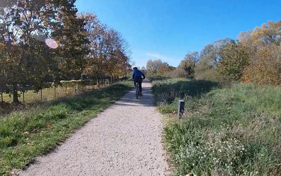 Promenade &agrave; v&eacute;lo &agrave; Orl&eacute;ans pendant le confinement